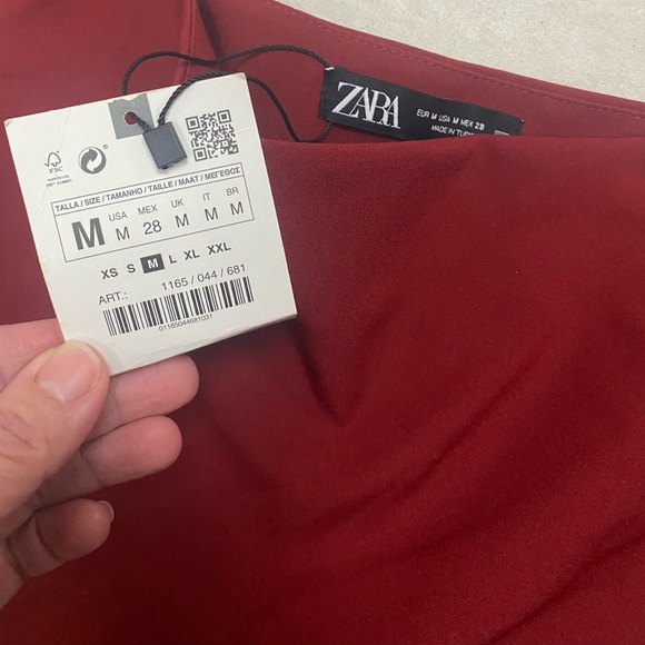 Zara Wrap skirt- M - Picture 4 of 6